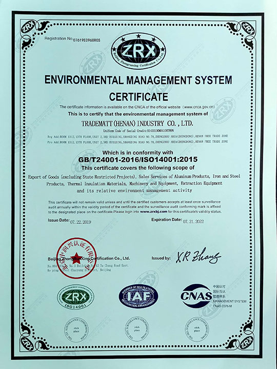 Tradematt ISO24001