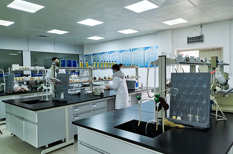 Tradematt laboratory